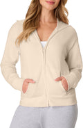 Hanes Women's EcoSmart Fleece Sweatshirt for Women, Soft Midweight - Full-Zip Hoodie, Sweatshirt, or 1/4 Zip
