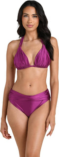 La Blanca Women's Halter Bikini Swimsuit Top