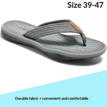 Load image into Gallery viewer, Men's Minimalist Casual Slippers - Breathable Flat Heel Webbing Slides