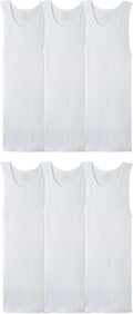 Fruit of the Loom Men's Sleeveless Tag Free Moisture Wicking Tank A-Shirt