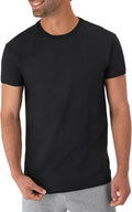 Hanes Men's Undershirt Packs, Stay-Tucked Soft Cotton Undershirts, Best Undershirts for Men, White/Black/Asstd Multipacks