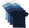 HonestBaby Baby Toddler & Kids' 100% Organic Cotton Short Sleeve T-Shirts (10-Pack)