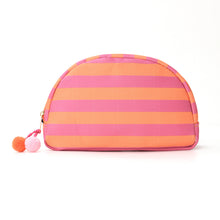 Load image into Gallery viewer, Striped Fashionable Shell-Shaped Makeup Bag