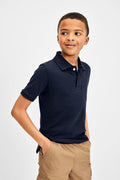 The Children's Place Boys' Short Sleeve Pique Polo, 3 Pack