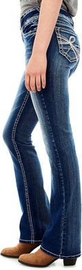 WallFlower Luscious Curvy Bootcut Jeans for Women, Sizes 0-24