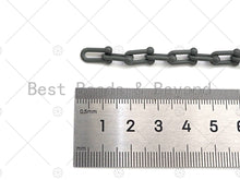 Load image into Gallery viewer, 6x10mm Enamel Pop Chain, Colored Metal Necklace Chain, Retro