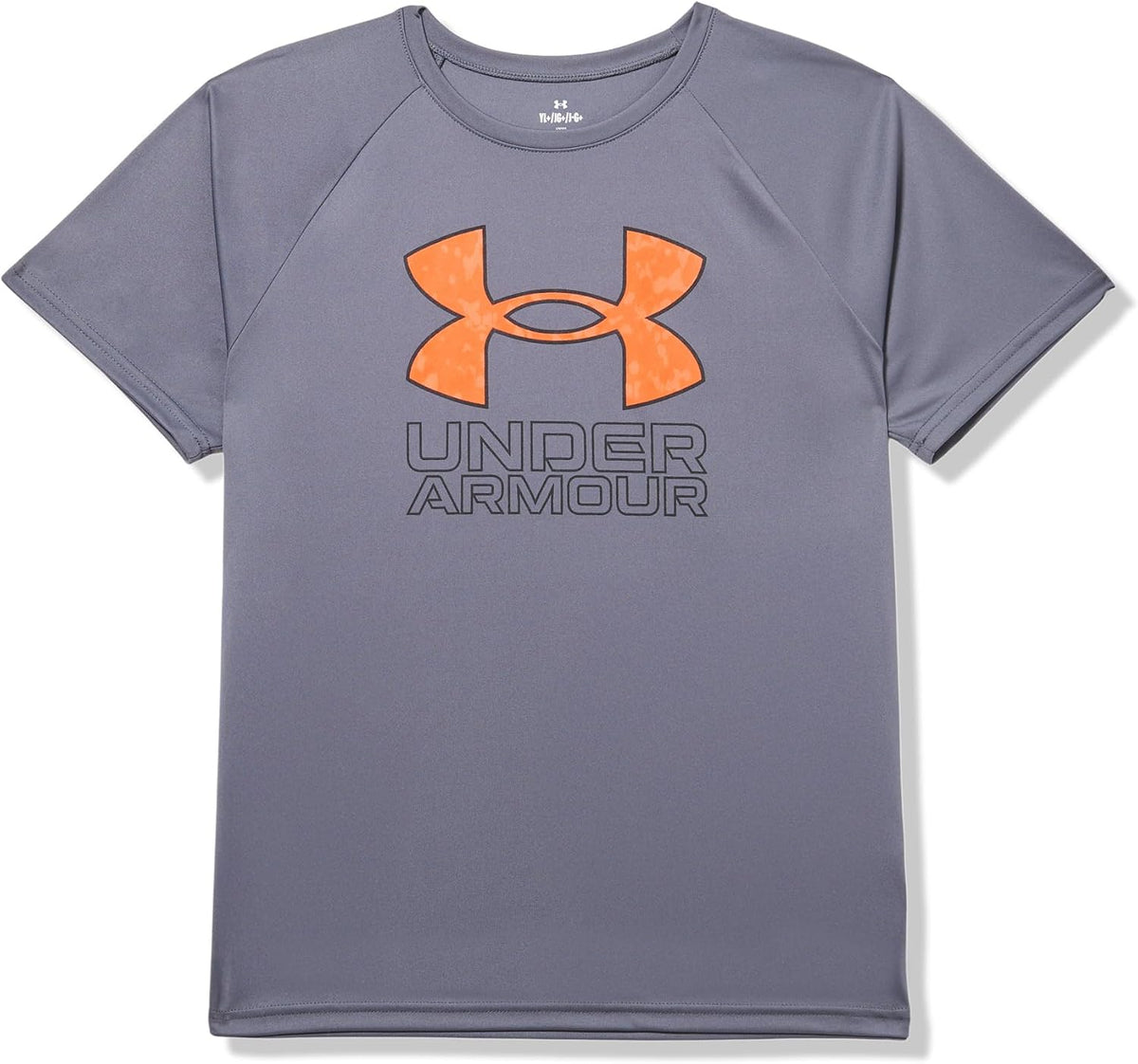 Under Armour Boys' Tech Hybrid Printed Fill Short-Sleeve T-Shirt