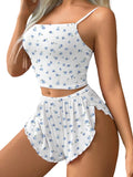 Avidlove Sexy Pajama Sets for Women 2 Piece Lingerie Sleepwear Cute PJ Set