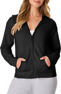 Hanes Women's EcoSmart Fleece Sweatshirt for Women, Soft Midweight - Full-Zip Hoodie, Sweatshirt, or 1/4 Zip