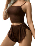 Avidlove Sexy Pajama Sets for Women 2 Piece Lingerie Sleepwear Cute PJ Set