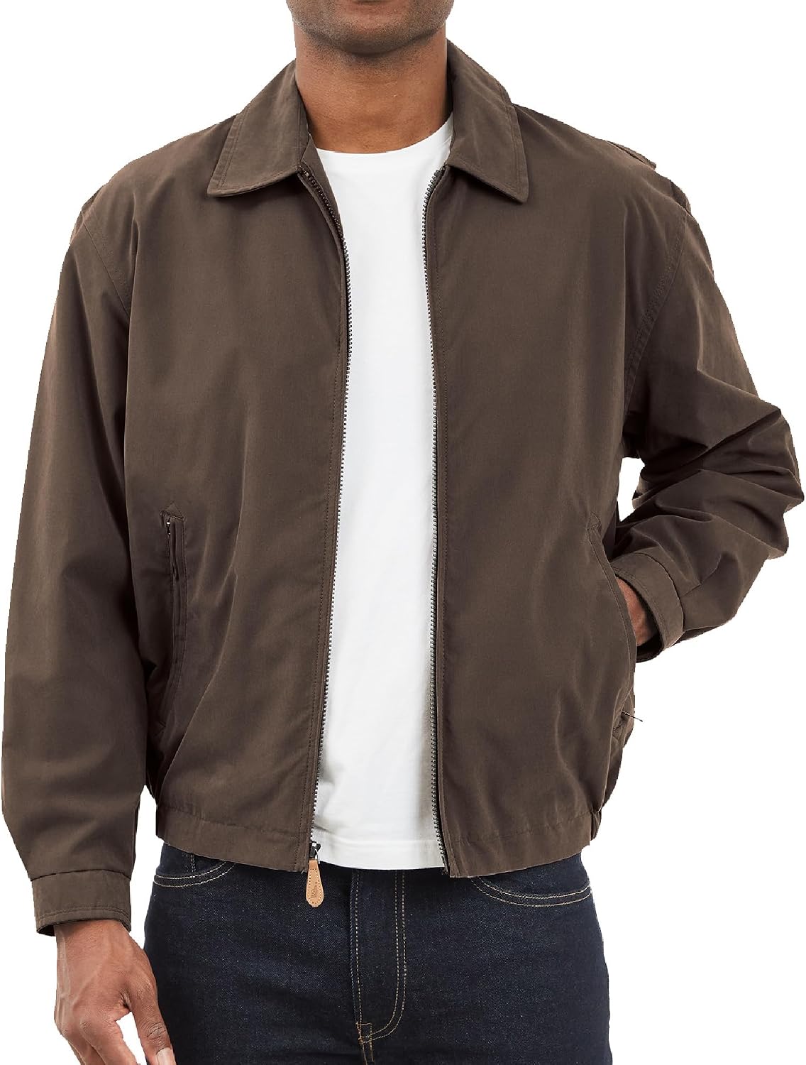 LONDON FOG Men's Auburn Zip-Front Golf Jacket (Regular & Big-Tall Sizes)