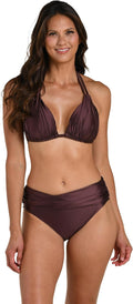 La Blanca Women's Halter Bikini Swimsuit Top