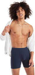 Hanes Men's Underwear Boxer Briefs Pack, Moisture-wicking Underwear for Men, Breathable, Cool & Breathable Cotton