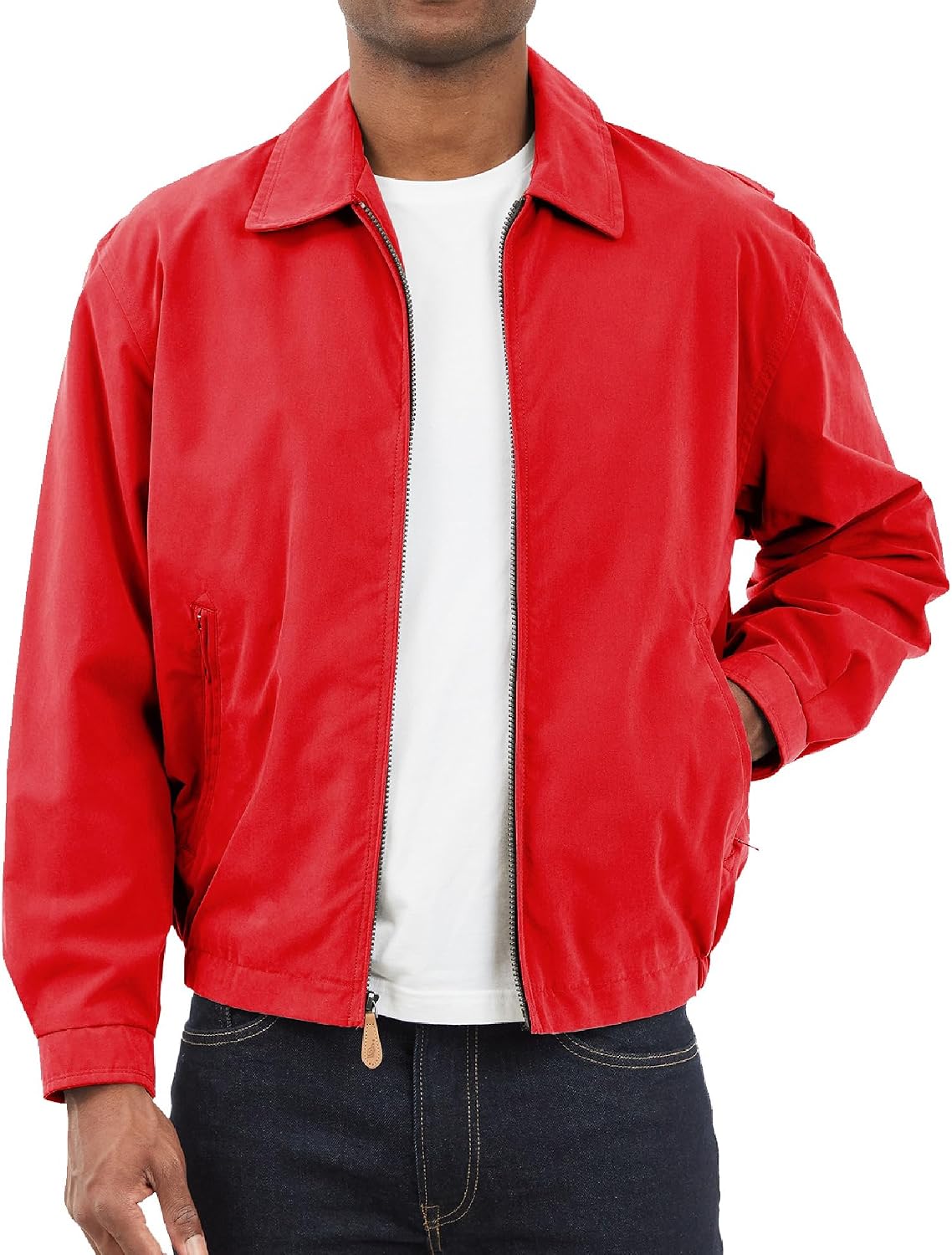 LONDON FOG Men's Auburn Zip-Front Golf Jacket (Regular & Big-Tall Sizes)