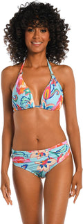 La Blanca Women's Halter Bikini Swimsuit Top