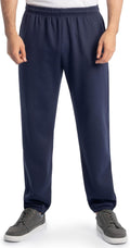 Fruit of the Loom Eversoft Fleece Elastic Bottom Sweatpants with Pockets, Relaxed Fit, Moisture Wicking, Breathable