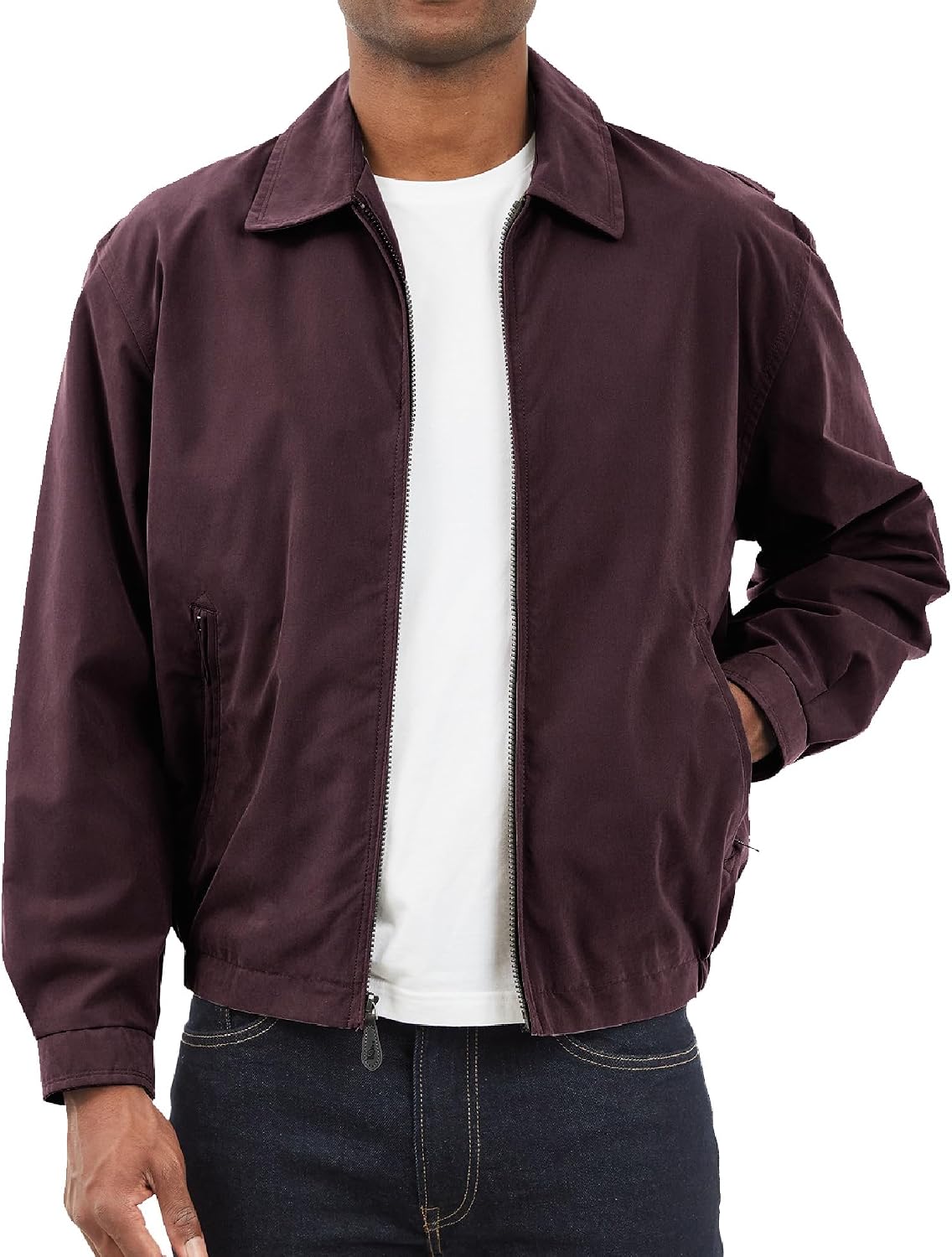 LONDON FOG Men's Auburn Zip-Front Golf Jacket (Regular & Big-Tall Sizes)