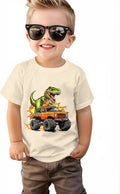 Lovekider Boys Graphic T-Shirt, Cotton Short Sleeve Shirt for Kid Ages 3-8