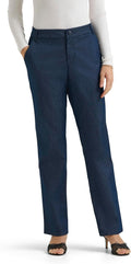 Lee Women's Wrinkle Free Relaxed Fit Straight Leg Pant