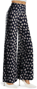 Arolina Palazzo Pants for Women Wide Leg Flowy Pants Casual Comfy High Waist Summer Pants