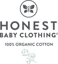 HonestBaby Baby Toddler & Kids' 100% Organic Cotton Short Sleeve T-Shirts (10-Pack)