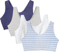 Fruit of the Loom Women's Wireless Cotton Sports Bra, Multipack