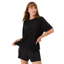 Load image into Gallery viewer, Hanes Women's Pajamas Set, Comfywear Pajamas for Women Set, Originals SupertSoft Loungewear, T-Shirt &amp; Sleep Shorts