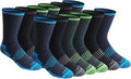 Dickies Men's Dri-tech Original Moisture Control Crew Socks, Available in M-xxl (6, 12, 18 Pairs)