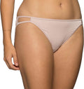 Vanity Fair Women's Illumination String Bikini Panties, Silky Stretch & Satin Trim