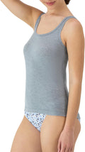 Hanes Women's Originals Ribbed Tank Pack, Soft Cotton Rib Tank Tops for Women, 4-Pack