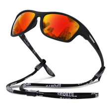 Load image into Gallery viewer, suoso Polarized Sports Sunglasses for Men: UV400 Protection Glasses Wrap Around Goggles for Driving Fishing