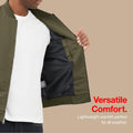 Lucky Brand Mens Bomber Jacket