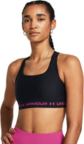 Under Armour Women's Crossback Mid Impact Sports Bra