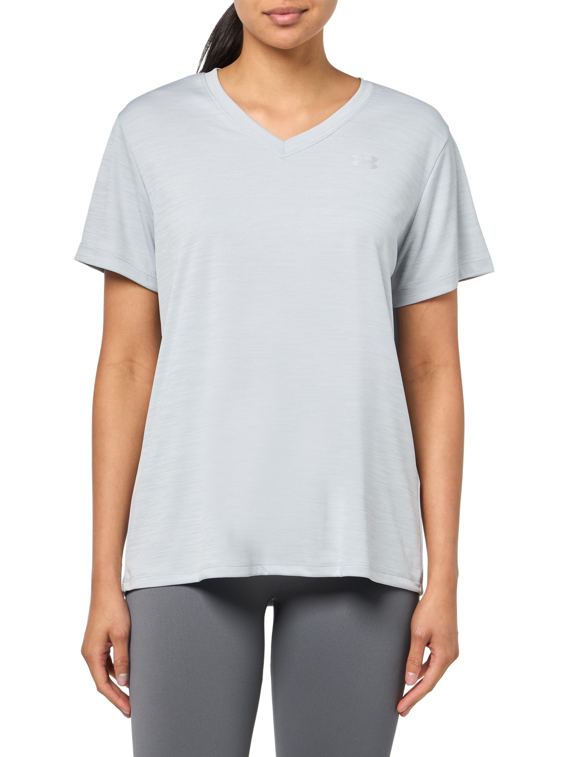 Under Armour Women's Velocity Twist Short Sleeve V Neck T Shirt