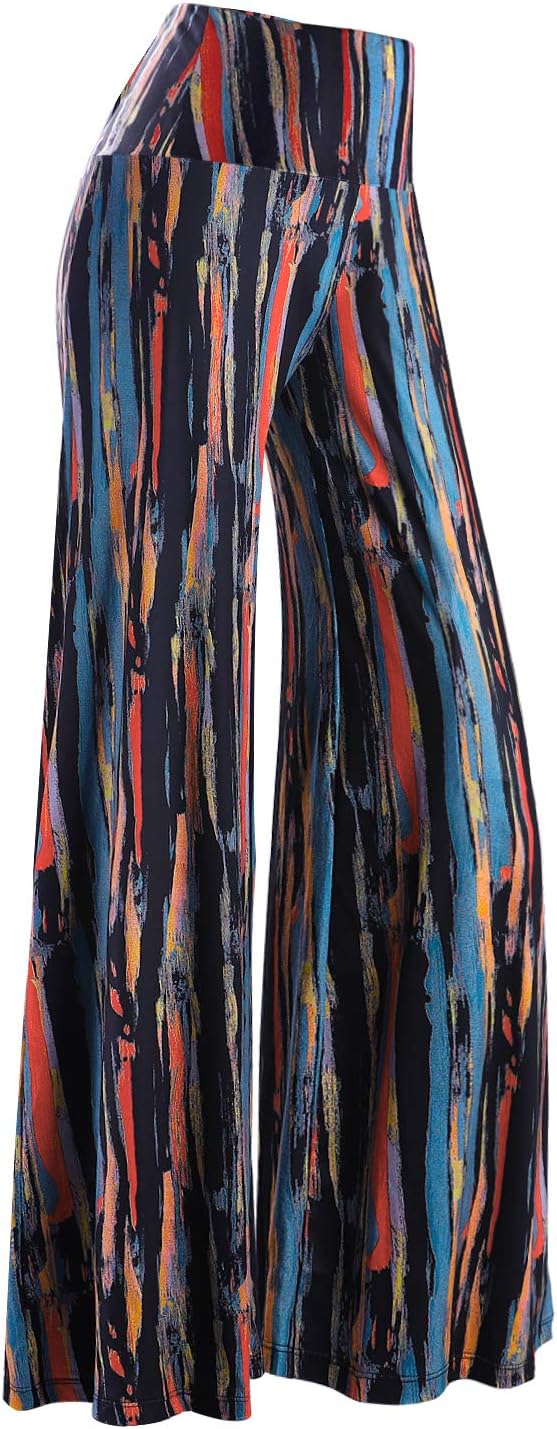 Arolina Palazzo Pants for Women Wide Leg Flowy Pants Casual Comfy High Waist Summer Pants