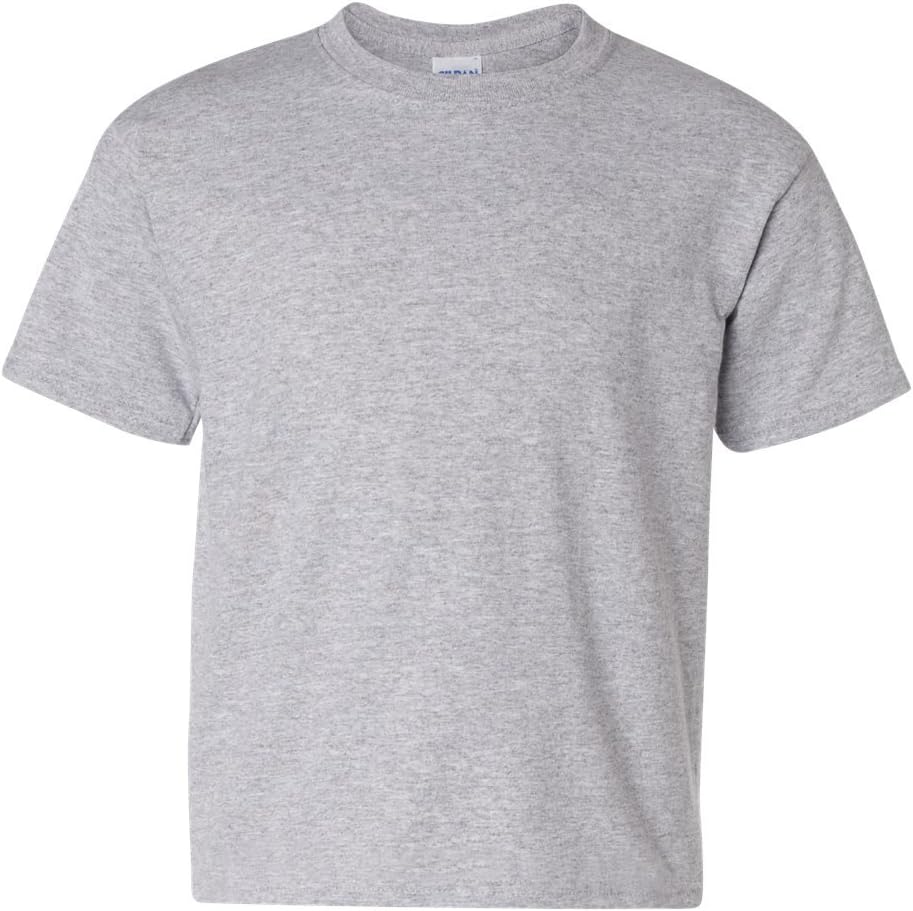 Gildan Unisex-Child Gildan Youth Heavy Cotton T-Shirt, Style G5000b, 2-Pack