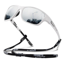 Load image into Gallery viewer, suoso Polarized Sports Sunglasses for Men: UV400 Protection Glasses Wrap Around Goggles for Driving Fishing