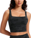 CRZ YOGA Butterluxe Square Neck Crop Tank Top
