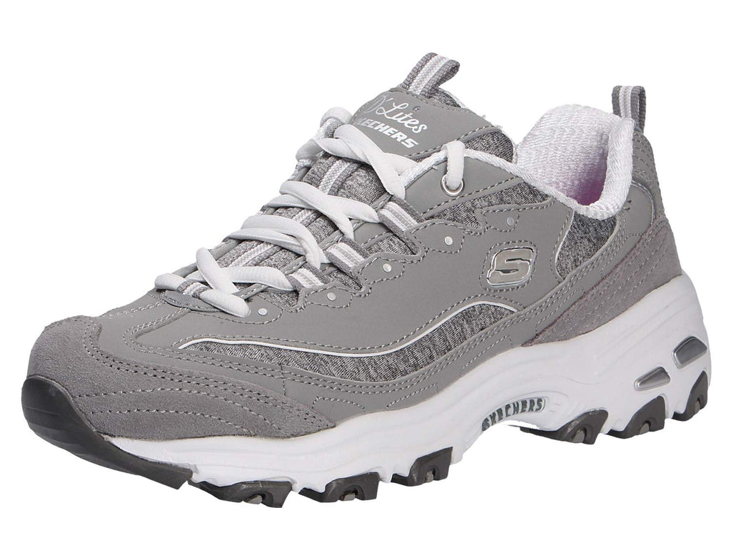 Skechers Women's D'Lites Fresh Start Memory Foam Lace-up Sneaker