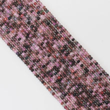 Load image into Gallery viewer, Multicolor Tourmaline Faceted Rondelle Beads, Sku#U1700