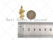 Load image into Gallery viewer, 18K Dianty Gold Female Body Shape Pendant/Charm,Femnist Jewelry Charm, Necklace Bracelet Charm Pendant,12x27mm, Sku#LK279