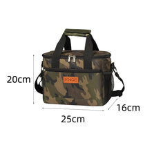 Load image into Gallery viewer, Insulated Tote Bag - Foldable Oxford Fabric Cooler Lunch Bag for Women