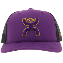 Load image into Gallery viewer, HOOey Louisiana State University "LSU" ( Purple/Black) - Trucker Cap