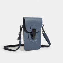 Load image into Gallery viewer, Minimalist Lock-Clasp Crossbody Mini Bag – PU Leather Unisex Shoulder Bag