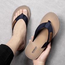 Load image into Gallery viewer, Men's Non-Slip Beach Sandals - Thick Sole Comfort Slides for Outdoor Wear
