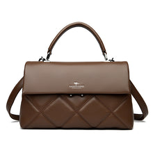 Load image into Gallery viewer, Premium Crossbody Handbag - Synthetic Leather Shoulder Bag with Multiple Compartments