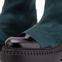 Load image into Gallery viewer, The Sorella Deep Teal Suede Leather Women’s Boot