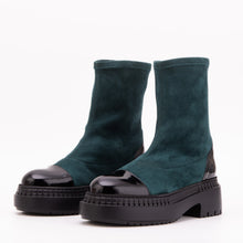 Load image into Gallery viewer, The Sorella Deep Teal Suede Leather Women’s Boot