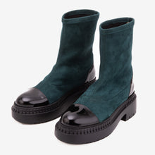 Load image into Gallery viewer, The Sorella Deep Teal Suede Leather Women’s Boot