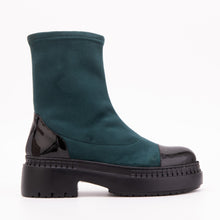 Load image into Gallery viewer, The Sorella Deep Teal Suede Leather Women’s Boot